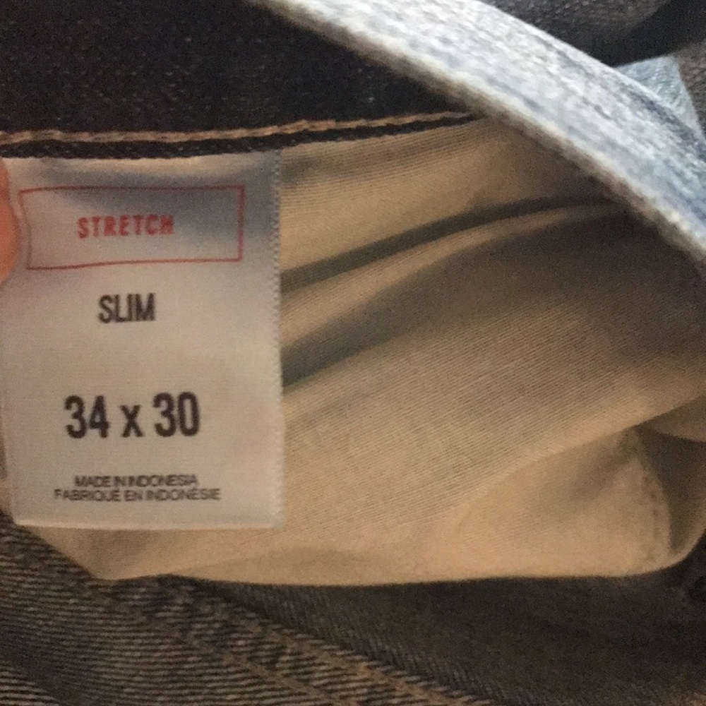 Express Men Ripped Patched Jeans - Picture 8 of 8